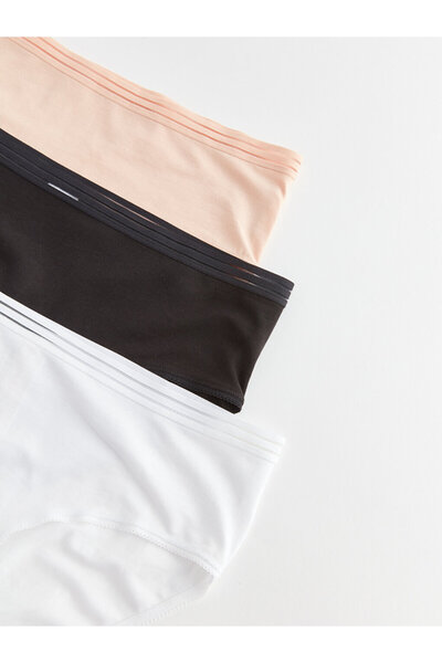 LC Waikiki Hipster Plain Panties - Pack of 3