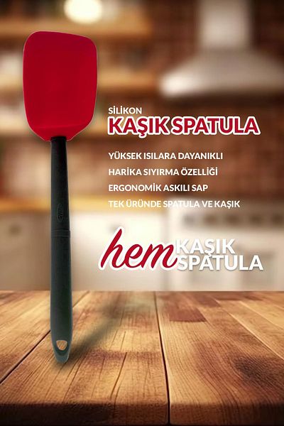 cheffin Petra Silicone Spoon Spatula - Vms