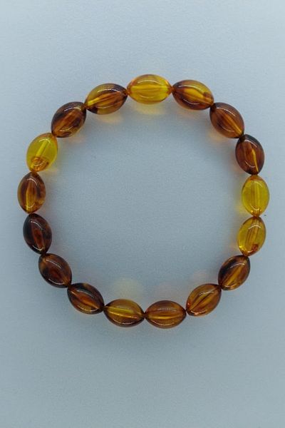 SEVENSLEEPERS Unisex Amber Colored Bracelet - Size for Children and Adults