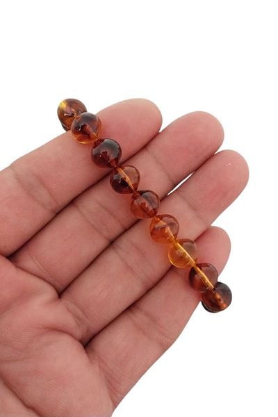 SEVENSLEEPERS Unisex Amber Colored Bracelet - Size for Children and Adults