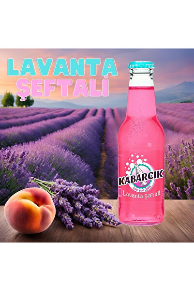 KABARCIK Kabarcık Lavanta & Şeftali 200 ml 24 adet