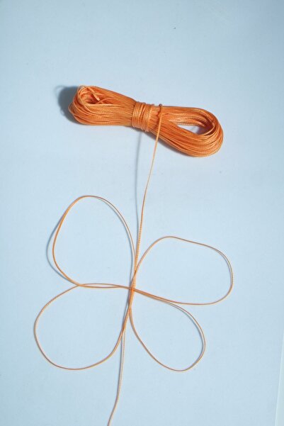 Eskişehir hobi sanat 1,0 мм, кавуновий колір - 20 метрів вощеної нитки, шкіря...