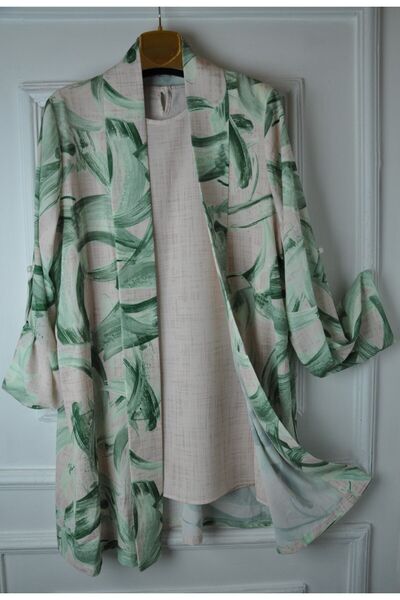 elma abone Σετ δύο τεμαχίων κρεπ μεγάλου μεγέθους