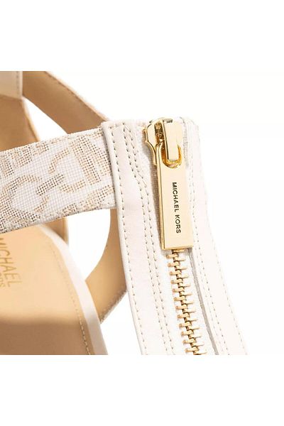 Michael Kors Berkley Mid Wedge Vanilla/Lugg