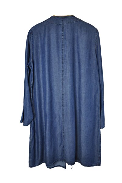 elma abone Λεπτό τζιν μπουφάν με φερμουάρ