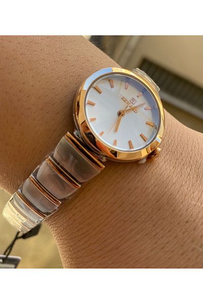 Reward Waterproof Silver Women's Wristwatch