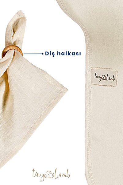 tinylamb Natural 12 Piece 100% Cotton Baby Hospital Discharge Set Organic Cotton Unisex