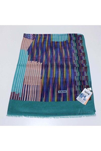 Aker Yaz Serinliği Koton Şal - Desenli - 7811777-451