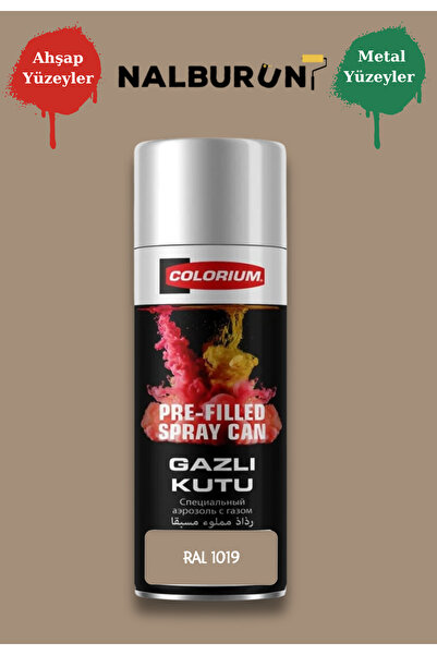 Colorium K7 Ral Renkleri 400 Ml Özel Doldurulmuş Selülozik Mat Sprey Boya Ral...