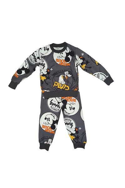 safestore Lower Top Tracksuit Pajama Set Gray