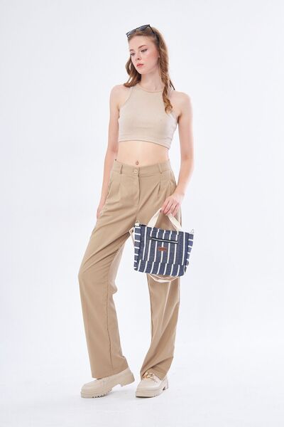 LOCHCA Denim Fabric Hand and Shoulder Bag