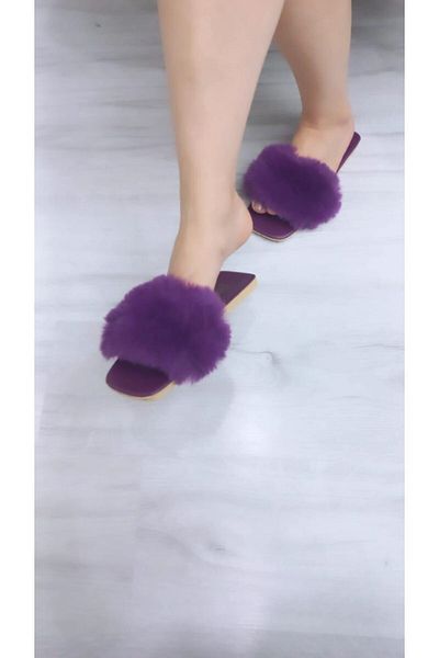 Moda fiesta Furry Women's Slippers - for Daily, Outdoor and Home Use