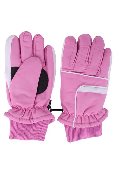 İşnar Girl's Snow Gloves Pink Light 4-7 Years Model 9582-0325