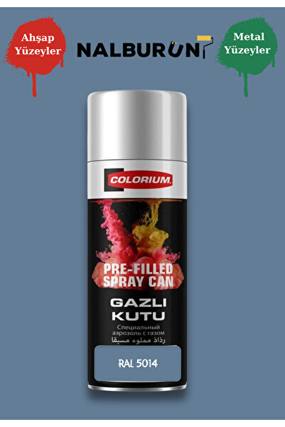 Colorium K7 Ral Renkleri 400 Ml Özel Doldurulmuş Selülozik Mat Sprey Boya Ral...