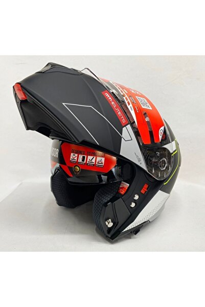 MT Kask Genesis Talo B2 Mat Çene Açılır Kask Iç Güneş Vizörlü