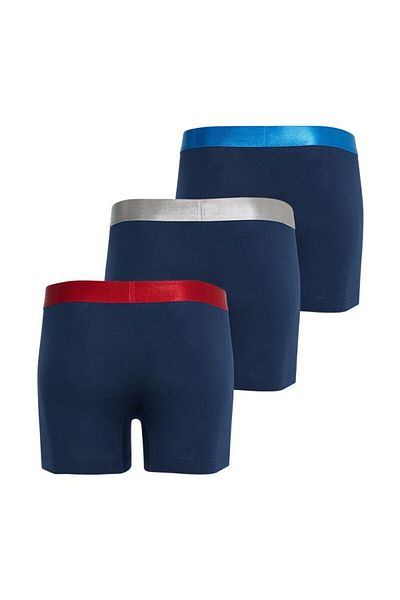 Blackspade Ανδρικά Boxer 3 Pack Modern Basics 9471 - Μπλε