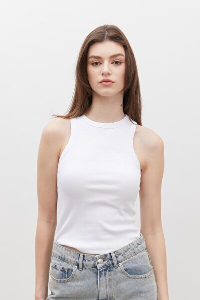 Manuka FITILI ZERO ÄRMELBODY WEISS