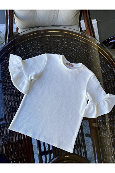 HUG Petek Desenli Bluz