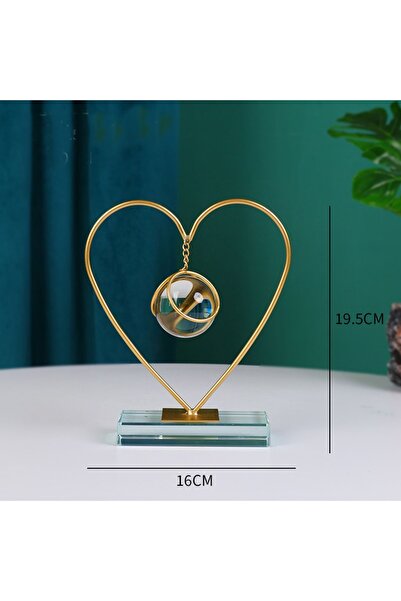 WINTER HOUSE Modern Altın Standlı Şeffaf Kristal Top Koleksiyonu: Estetiği Ev...