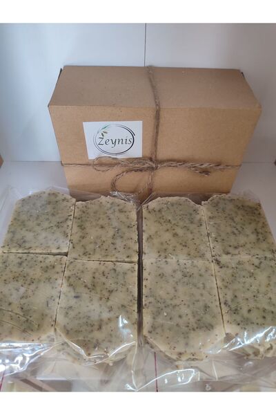 zeynis صابون زيت الزيتون بخلاصة الغار (1 كجم) (10 قطع)، صابون زيت الزيتون الط...