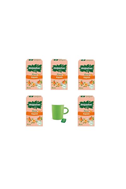 Doğadan Form Kayısılı Bitki Çayı X 5 Adet