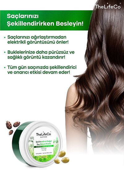 TheLifeCo Hairfood Precious Oils Series Leave-in Natural Hair Care Cream 200 Ml