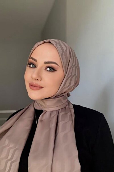 Oxygen Scarfs Șal din bumbac jacquard cu căpșuni de cafea cu lapte