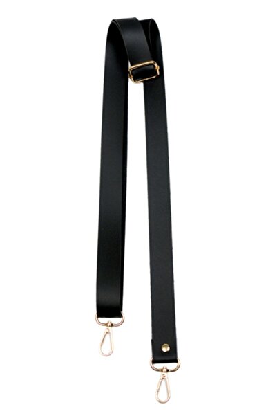 İthal Ayarlanabilir Suni Deri Çanta Askısı Uzunluk 140 Cm - En 2.5 Cm - (siyah )