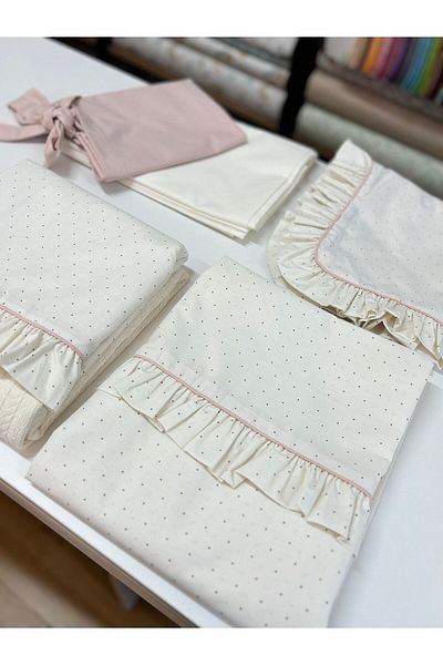 GAYE EV TEKSTİLİ Baby Pique Set - Duvet Cover and Top Set