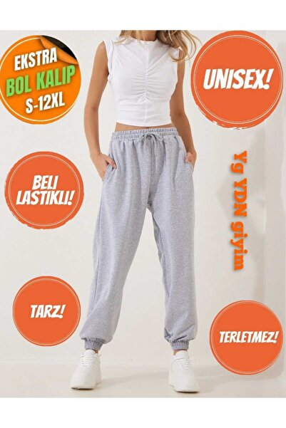 yg ydn giyim Ψηλόμεσο ελαστικό Unisex Jogger Sweatpants - Wide Fit Product Op...