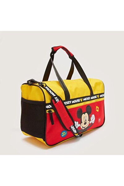 LC Waikiki LCW ACCESSORIES Mickey Mouse Baskılı Erkek Çocuk Spor Çantası
