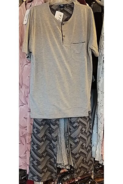 NENA COLLECTION Nena Erkek(PİERO) Kısa Kol Pijama TAKIM