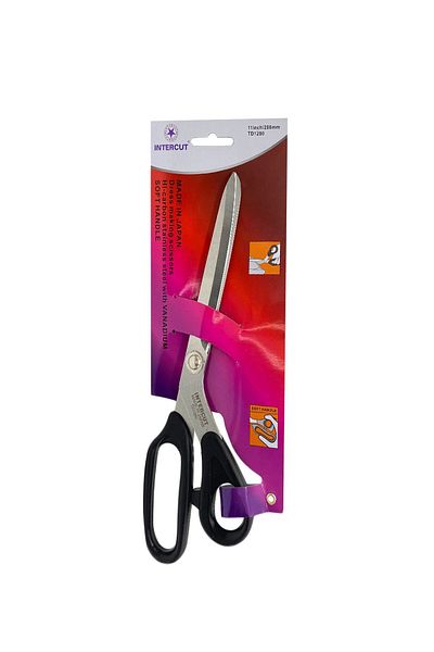 Budeku Intercut TD1280 Japanese Fabric Cutting Scissors No 11 [Made in Japan]