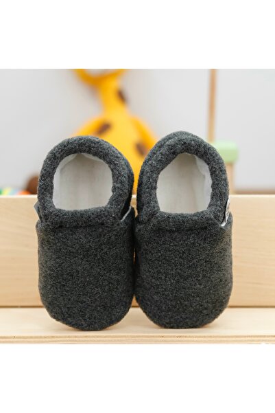 Ella Bonna Polar Bebek Pandufu Ev Patiği, Kaydırmaz Taban, Organik Pamuk Astar, Ev Kreş Ayakkabısı