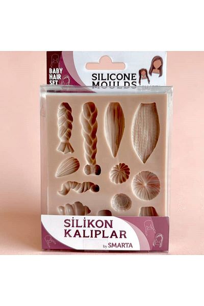 Smarta Silicone Mold - Baby Hair Set Sk1013024