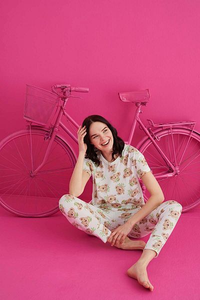 ELİZ HOMEWEAR Cotton Comfortable Pajama Set