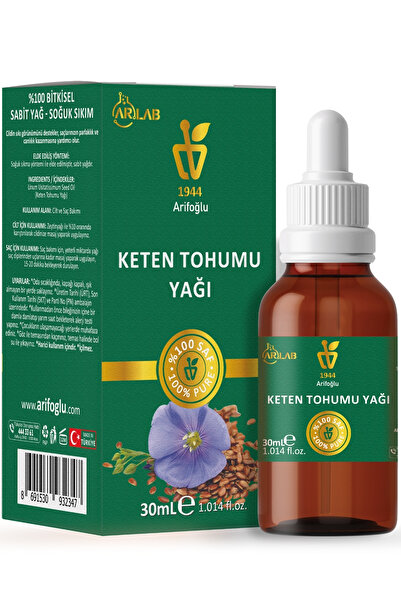 Arifoğlu 100% Pure Arlay Flax Seed Oil 30ml