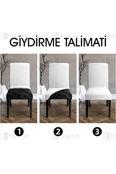 Faiend Flexible Elastic and Washable Lycra Chair Cover