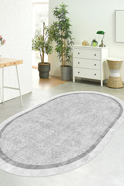 Halise Home Kaymaz Tabanlı Yıkanabilir  Dijital  Baskılı Yolluk Halı