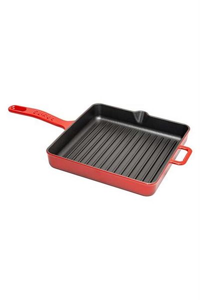 Sürel Square Iron Cast Iron Grill Pan 30X30 cm