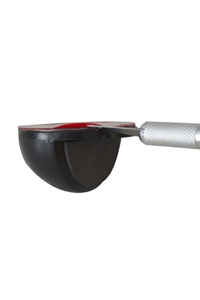 Genel Markalar Yarım Ay Kendinden Yapışkanlı Siyah Plastik Kapı Stoperi / Durdurucu / Tutucu Tamponu