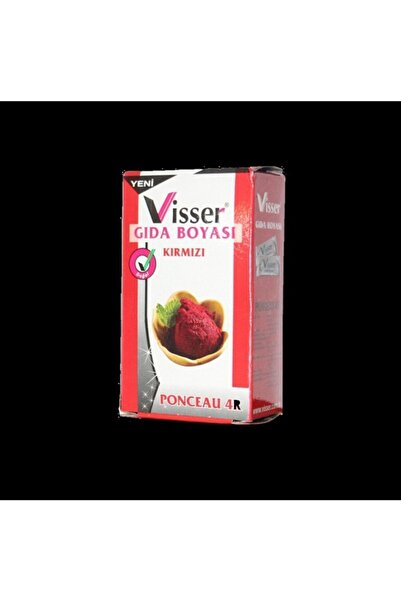 Visser Gıda Boyası Kırmızı 9gr