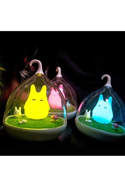 Budeku Figürlü Çocuklar Için Masa Üstü Led Gece Lambası