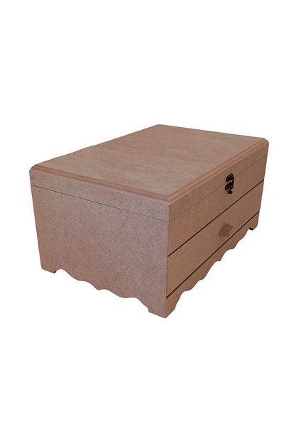 st koleksiyon hobi antika Compartment box with drawer and lid