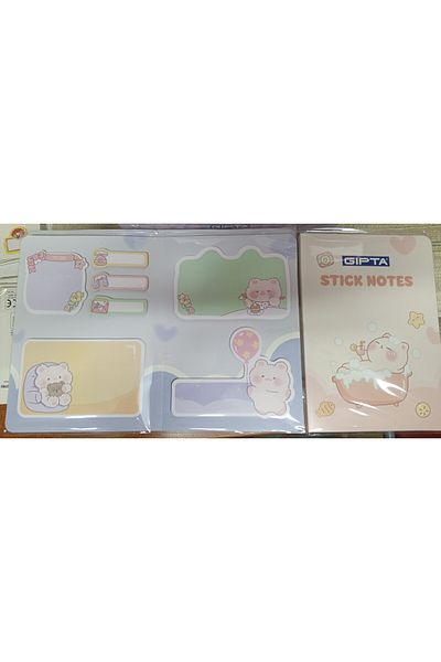 Gıpta Gipta Sticky Note Patterned Set