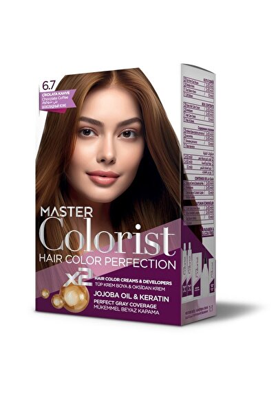 Master colorist 6.7 Çikolata Kahve Set Boya