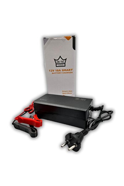 ORTEC 12V 10A Motorsiklet, Araba Akıllı Akü Şarj Cihazı