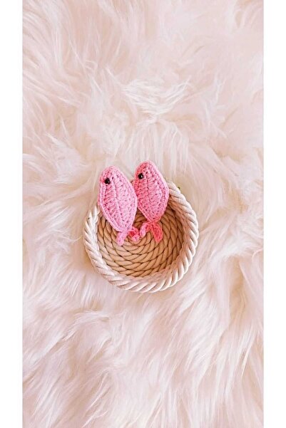 Kadın Girişimciler Atölyesi Model de pește tricotat 100% bumbac, lucrat manua...