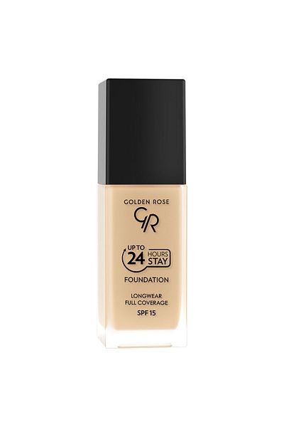 Golden Rose UP TO 24 HOURS STAY FOUNDATION NO:12 MEDIUM BEIGE COLOR