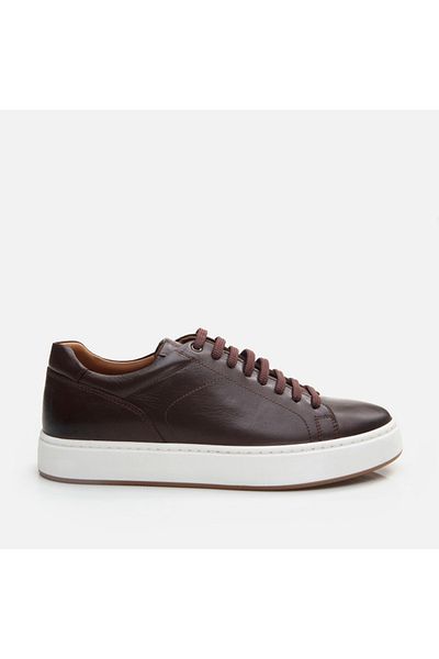 Hotiç Men's Brown Casual Shoes - Genuine Leather